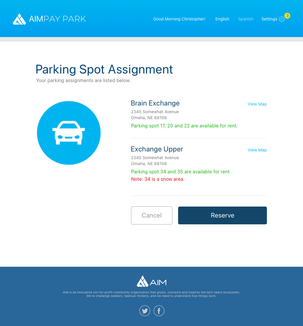 02-Assign-Parking-Spot-Multiple